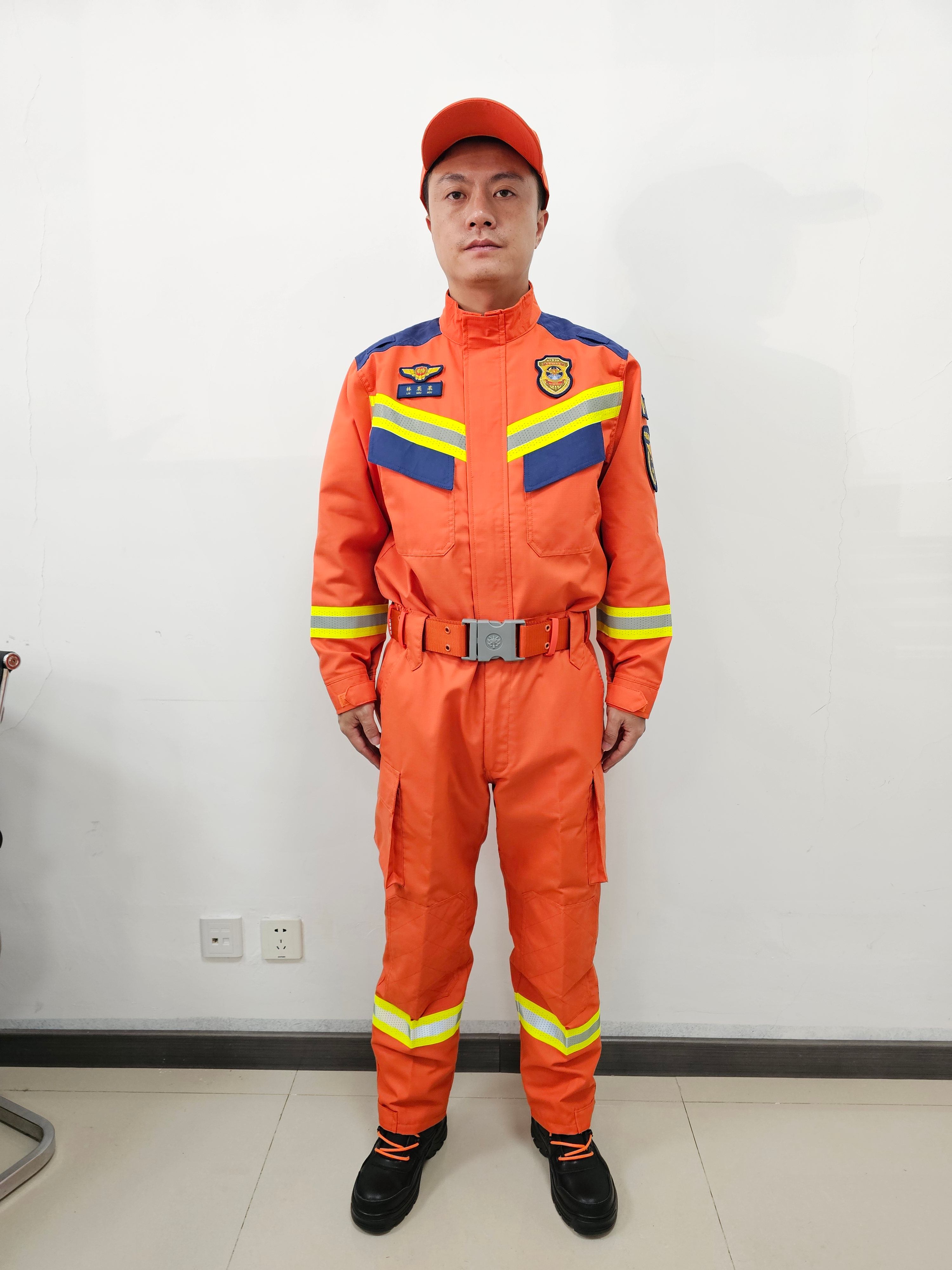 消防員搶險(xiǎn)救援防護(hù)服（夏